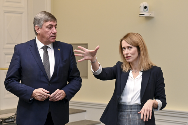 Flemish PM's visit to Estonia centres on digitalisation and war in Ukraine