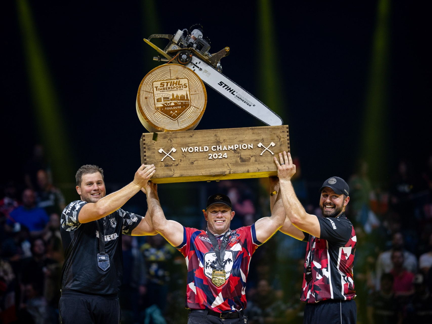 Nate Hodges wint individueel wereldkampioenschap STIHL TIMBERSPORTS® 