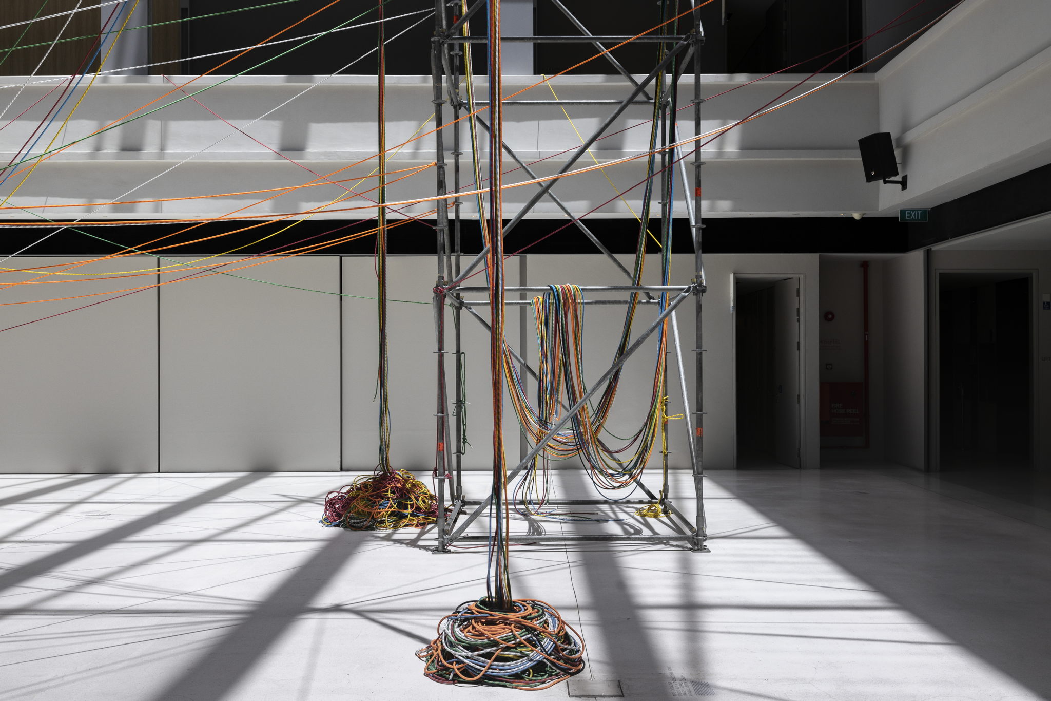 Rope Chandelier by Theseus Chan and Studio Juju, image by Don Wong