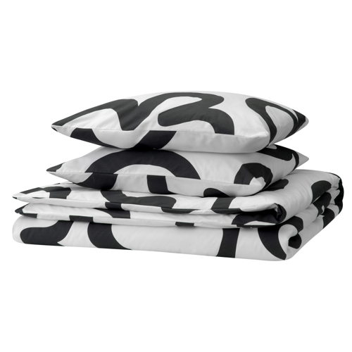 IKEA_Nytillverkad_drop 6_ KLIPPBRÄCKA duvet cover and 2 pillowcases_check IKEA.be for price_PE949694