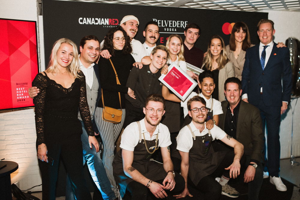 Winnaar Belvedere Best Hotel Bar Awards Super Lyan