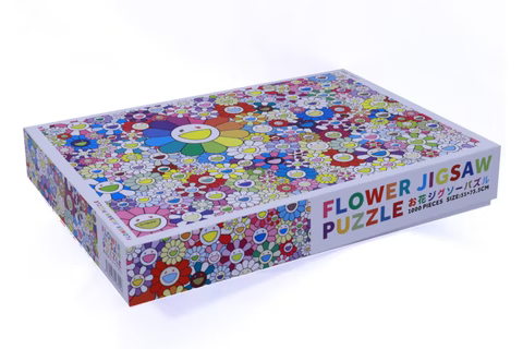 Takashi Murakami Flower Jigsaw Puzzle