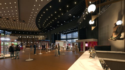 Beursopstelling - Beeld: Kursaal Oostende