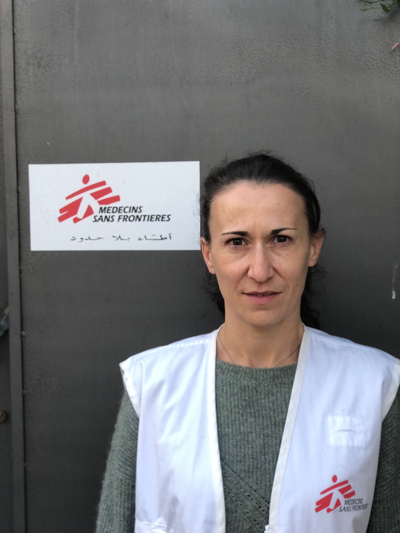 Guillemette Thomas, coordinatrice médicale pour MSF en Palestine