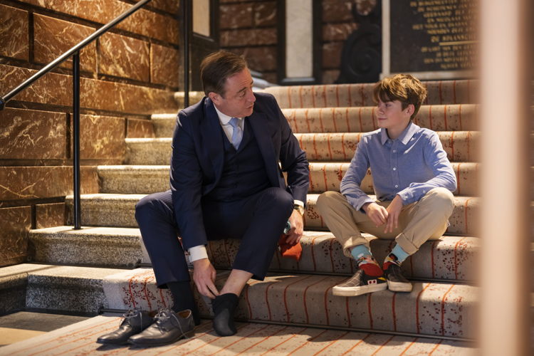 Bart De Wever en Jules © #mucosocks Mucovereniging Bart De Wever en Jules © #mucosocks Mucovereniging