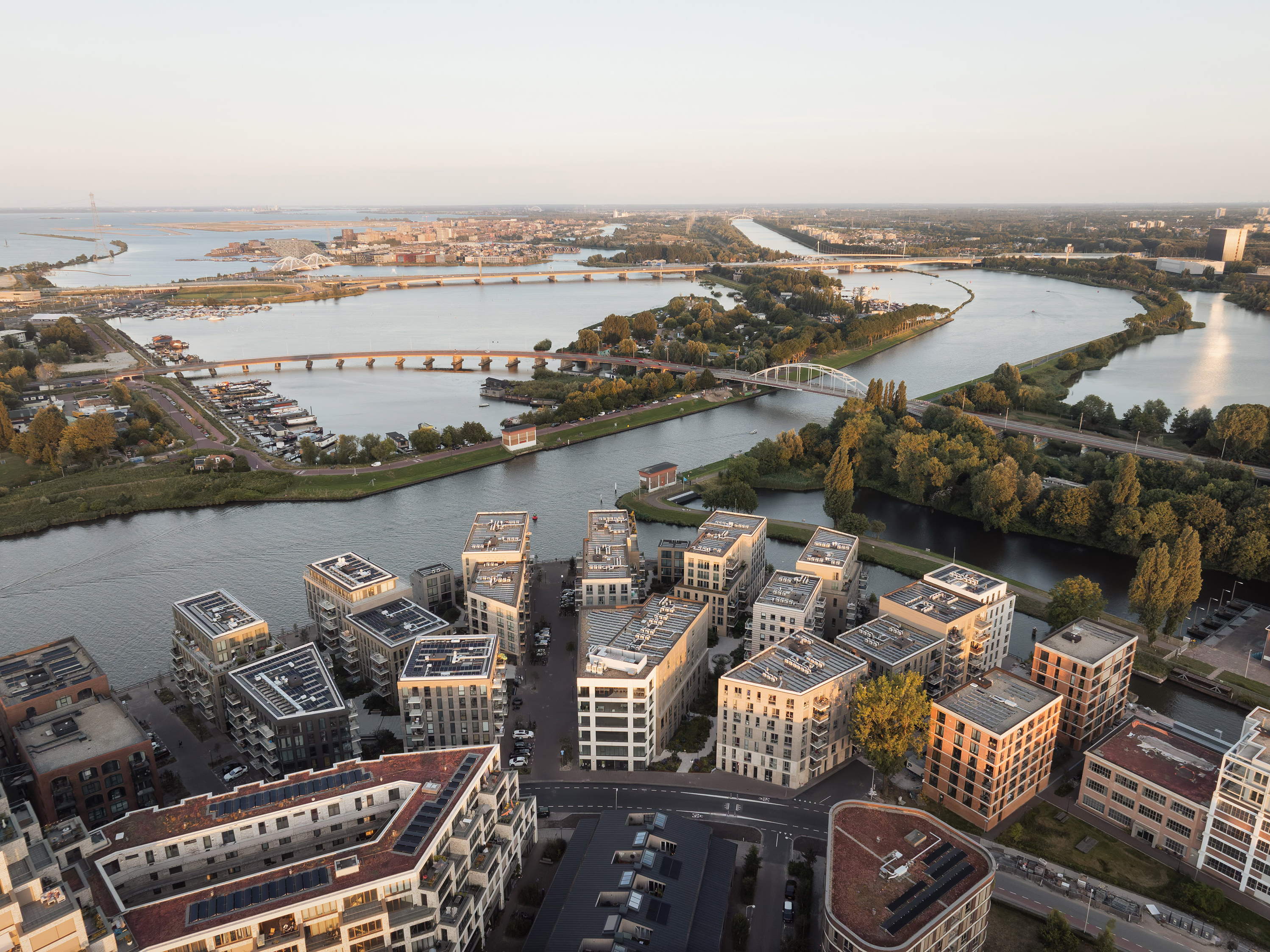 KCAP Complete Cruquius Island Housing, in Amsterdam