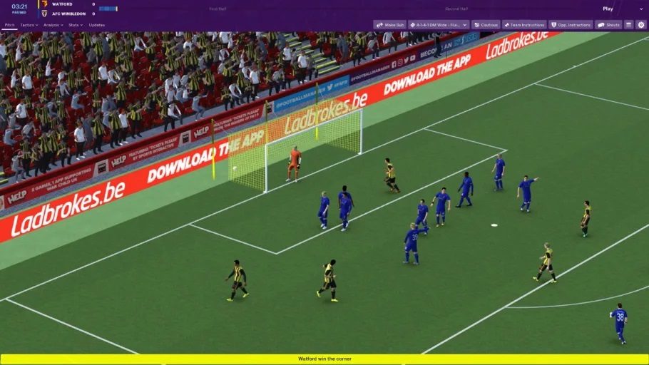 Ladbrokes.be innove avec le publicité in-game !