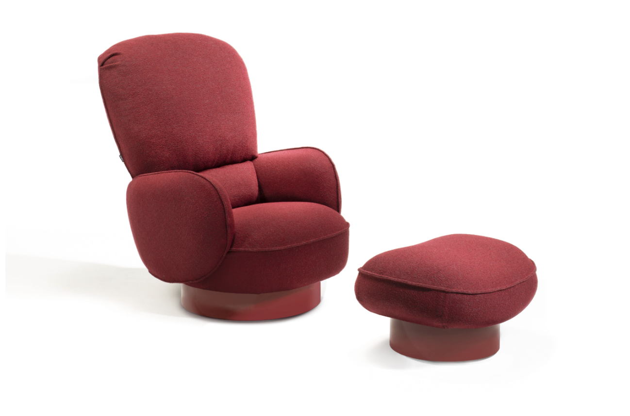 Yori-Kiri Lounge chair designed by Francesca Lanzavecchia for Zanotta