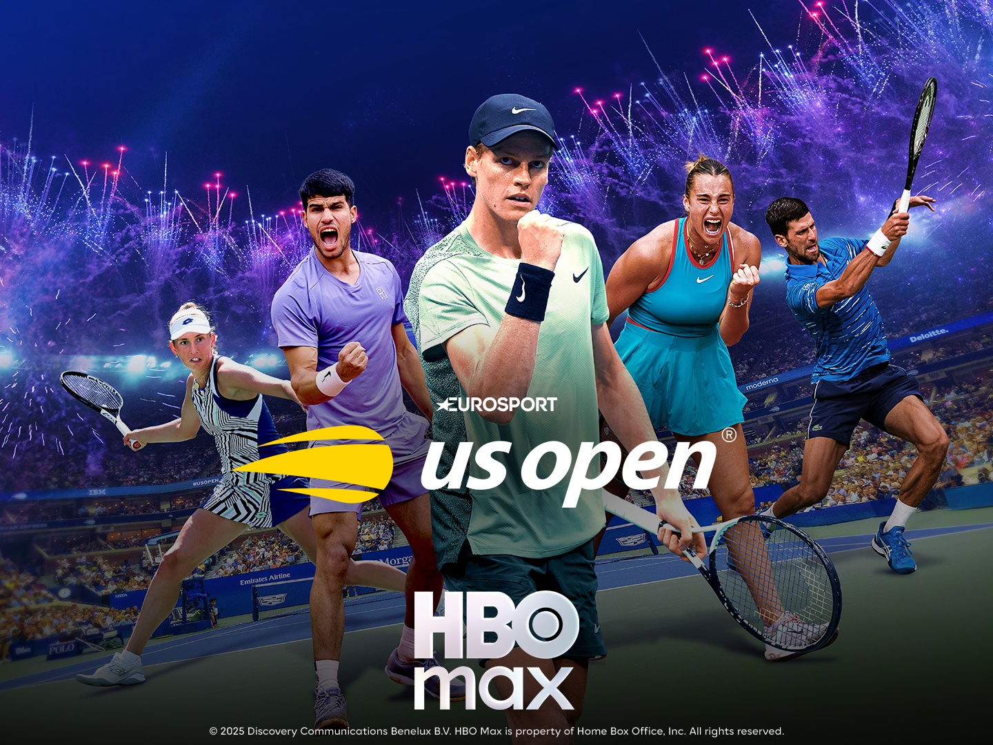 US Open en exclusivité sur HBO Max et Eurosport