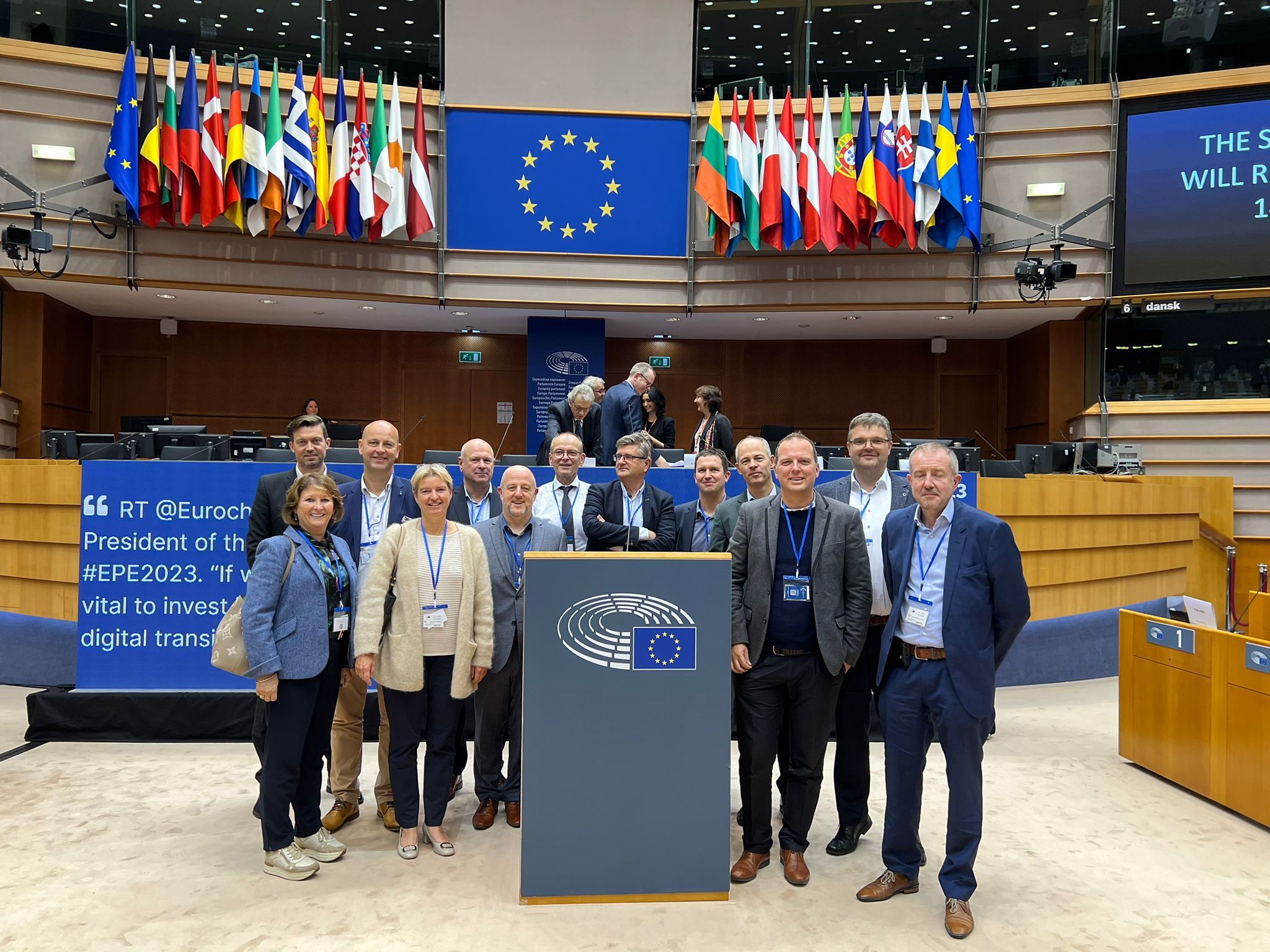 De Vlaams-Brabantse delegatie in het Europese Parlement. De Vlaams-Brabantse delegatie in het Europese Parlement.