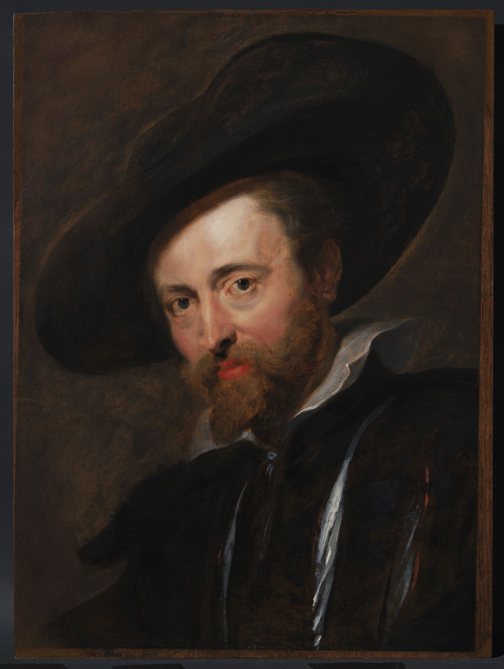 Peter Paul Rubens, Self-Portrait, after restoration by KIK-IRPA, 12th of April 2018, photo KIK-IRPA BRussel