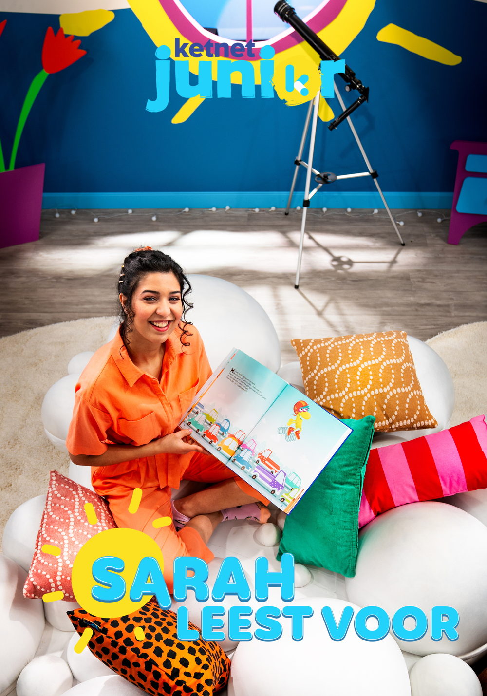 Sarah leest voor – © VRT