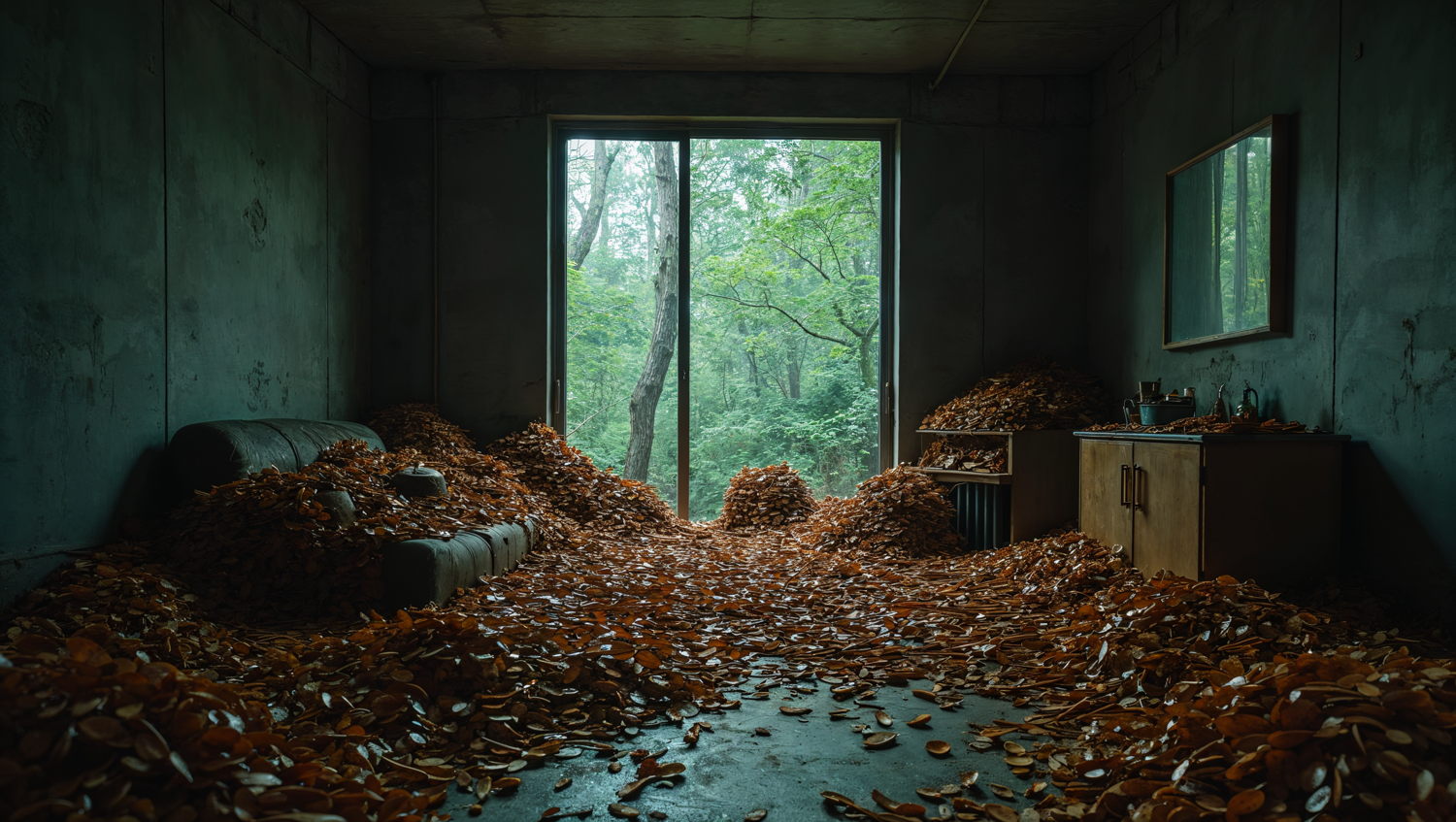 David Claerbout, The Woodcarver and the Forest, 2025, filmstill