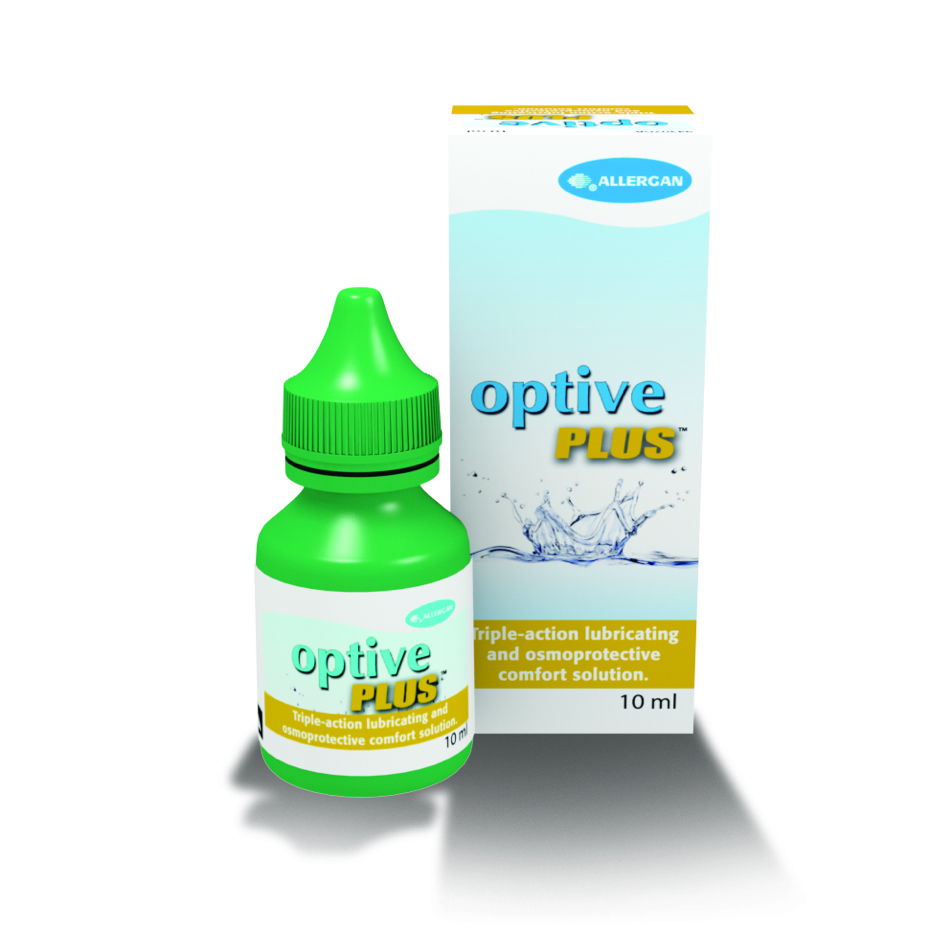 ALLERGAN LANCEERT OPTIVE PLUS™ OOGDRUPPELS MET DRIEVOUDIGE WERKING VOOR DE BEHANDELING VAN DROGE OGEN