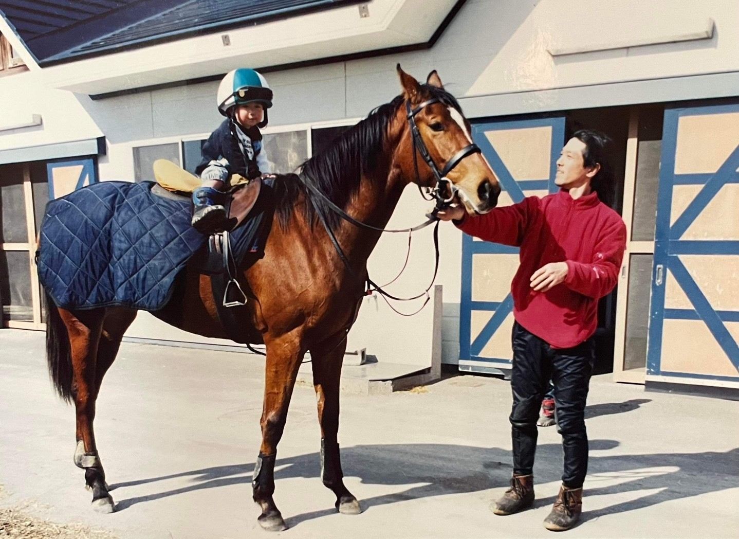 Kazushi Kimura had a connection to horses early on in life. (supplied)