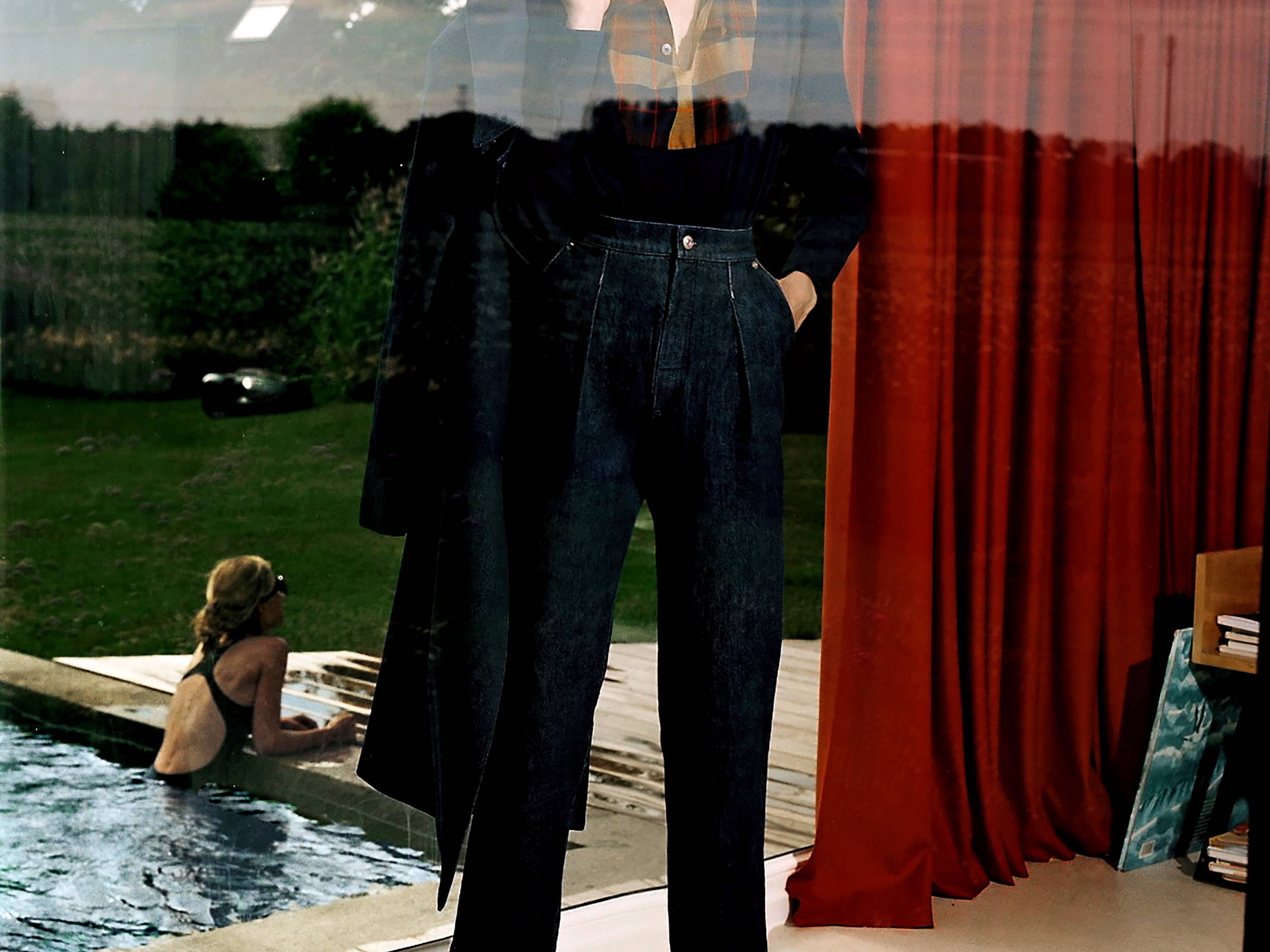 FAÇON JACMIN : le rouge et le bleu montrent le ton de la collection FW 2020-21