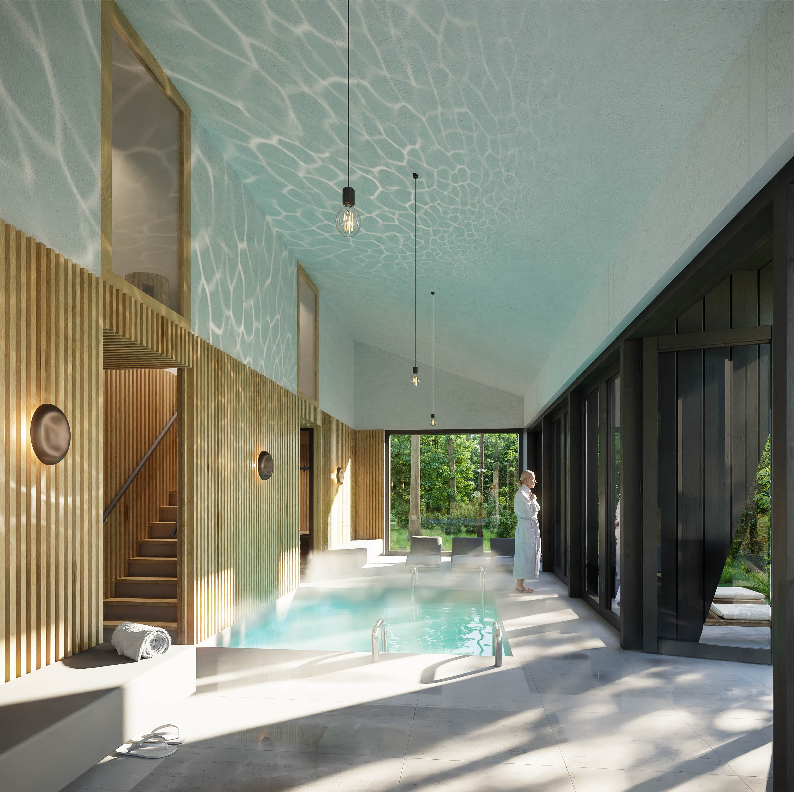 Entschleunigung pur: Zwischen Spaziergang, Sauna und Hot Tub neue Energie tanken