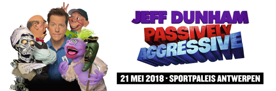 International comedy superstar Jeff Dunham is coming to Belgium