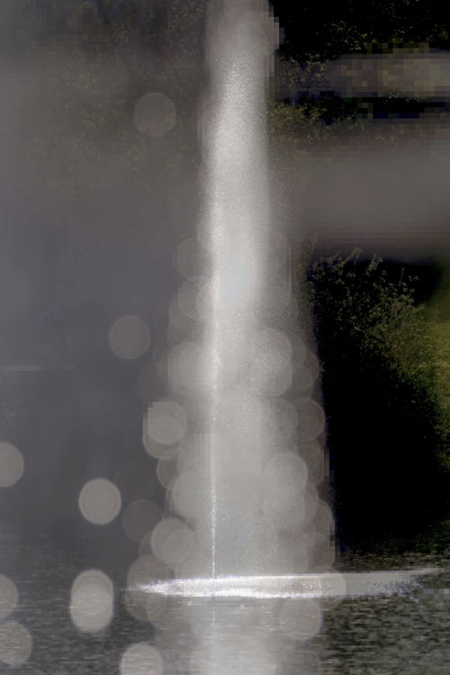 Frederik Vercruysse, Fountain, 2020. 60 x 40 cm. © Spazio Nobile Frederik Vercruysse, Fountain, 2020. 60 x 40 cm. © Spazio Nobile