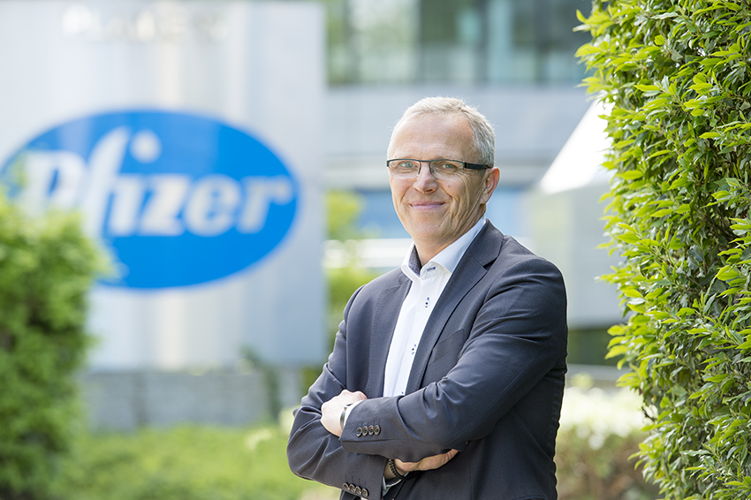 Karel Van De Sompel - Country Manager Pfizer BeLux ©Pfizer