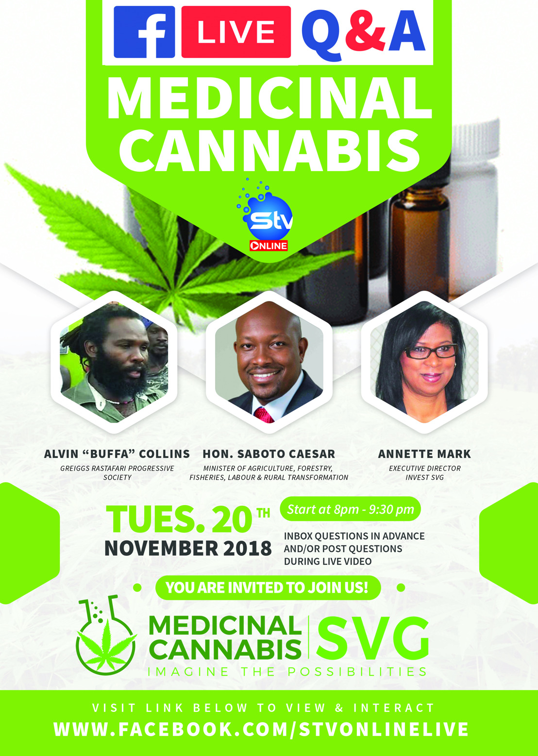 Medicinal Cannabis Investment Opportunities: Saint Vincent and the Grenadines Holds Live Q&A Session