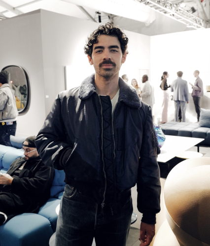 Joe Jonas at Design Miami 2024. Photo credit Design Miami. 