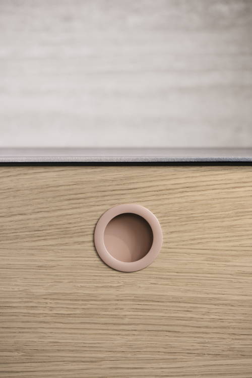 Veda light oak & Bordo clay