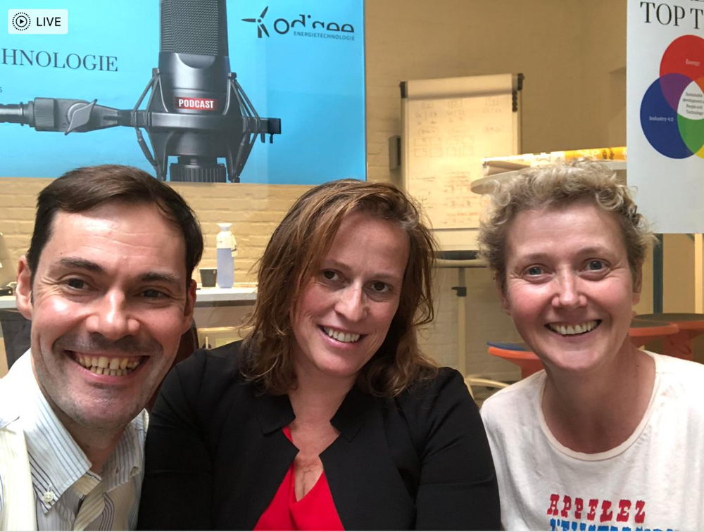 Aflevering met docente Hilde Vanderper.