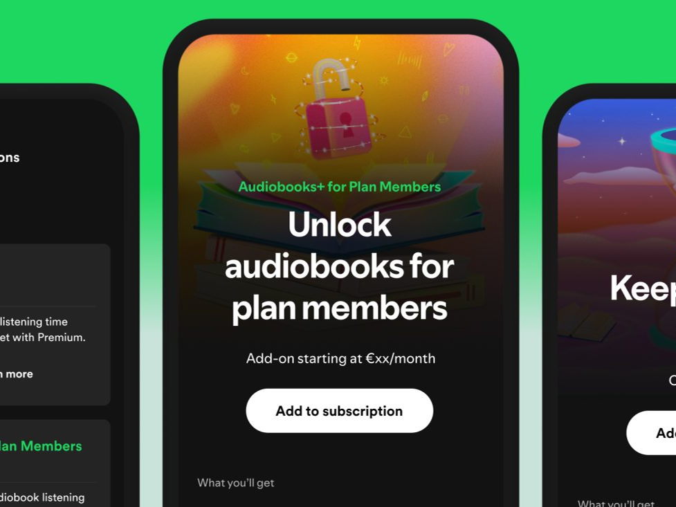 Spotify lanceert Audiobooks+ voor Premium-gebruikers