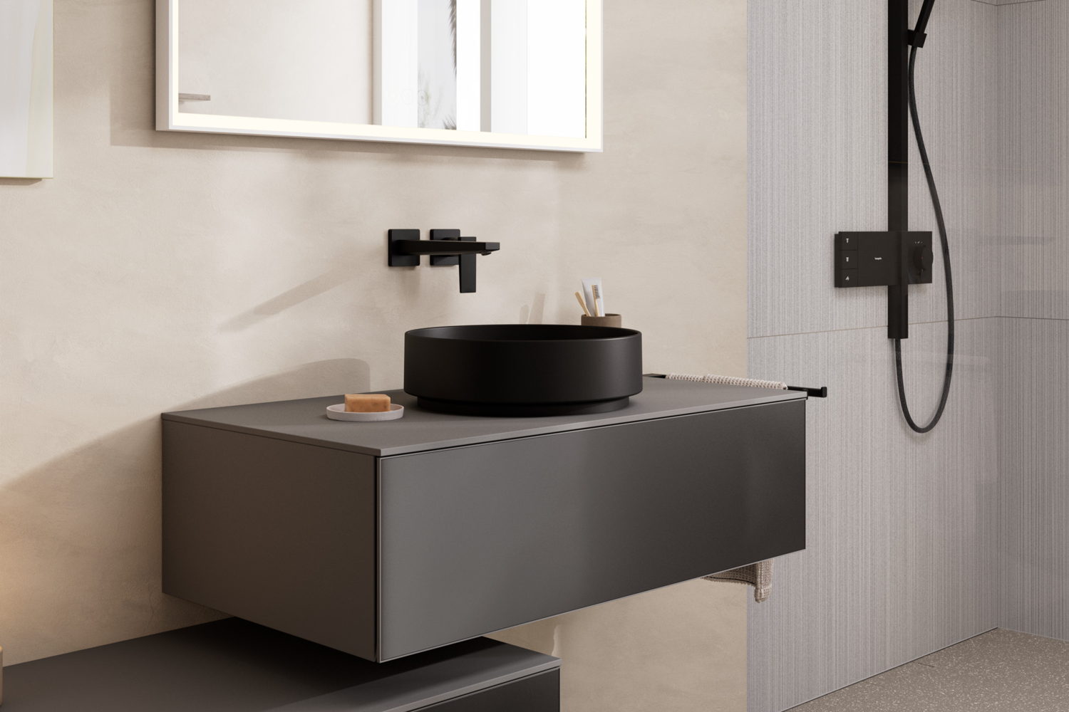 ©hansgrohe Xuniva Evo round Matt Black