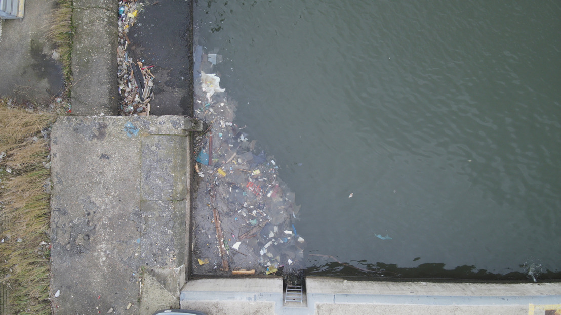 L'Autorité portuaire d'Anvers utilise des drones pour détecter les déchets flottants