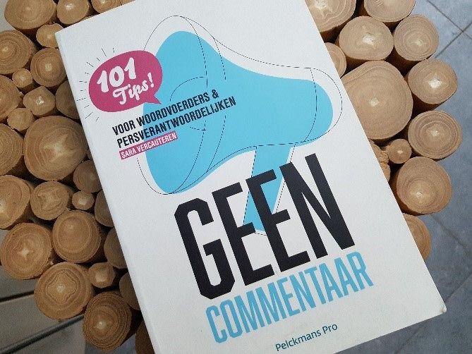 Haar boek "Geen commentaar"