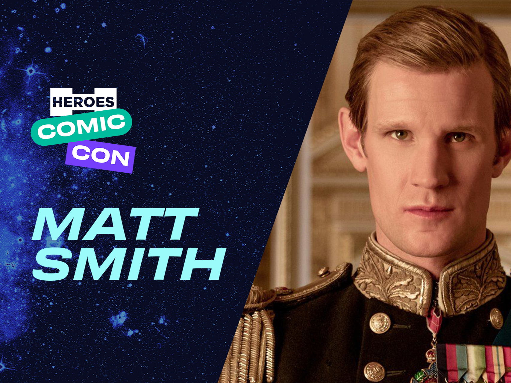 L'acteur de "House of the Dragon", Matt Smith, à l'affiche de Heroes Comic Con