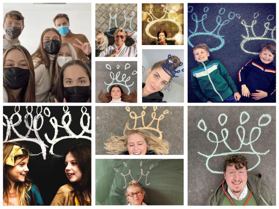BV’s en influencers zetten krijtkroon op tegen kinderkanker