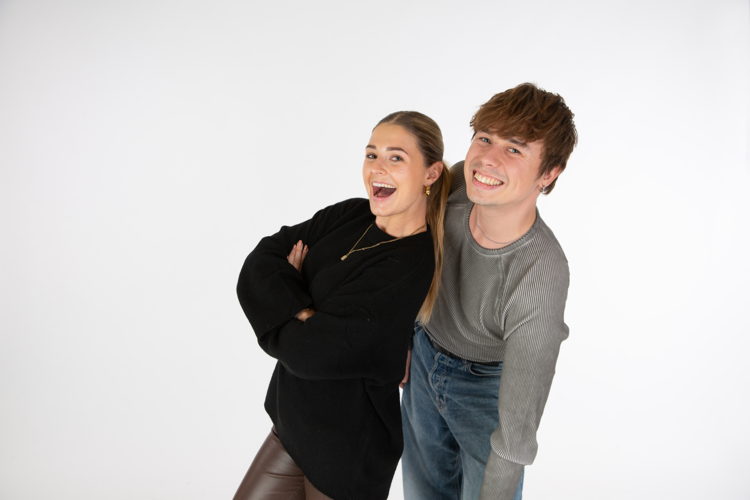 Jaël Ost, Laurens Luyten en Dorianne Aussems