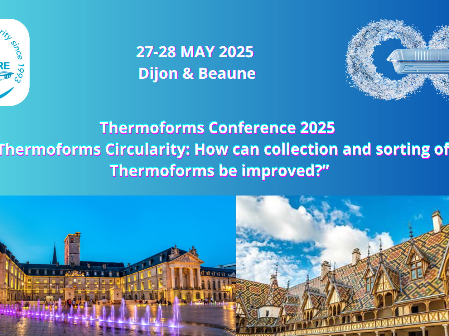 📢Only one month to go - PET Thermoforms Circularity Conference "How can collection and sorting of PET Thermoforms be improved?"