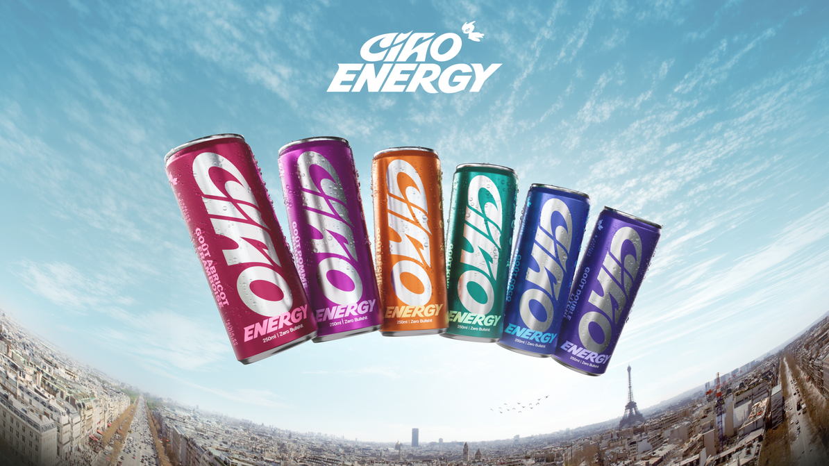 Carrefour lance en primeur Ciao Energy en Belgique, la boisson énergisante alternative du phénomène YouTube Squeezie