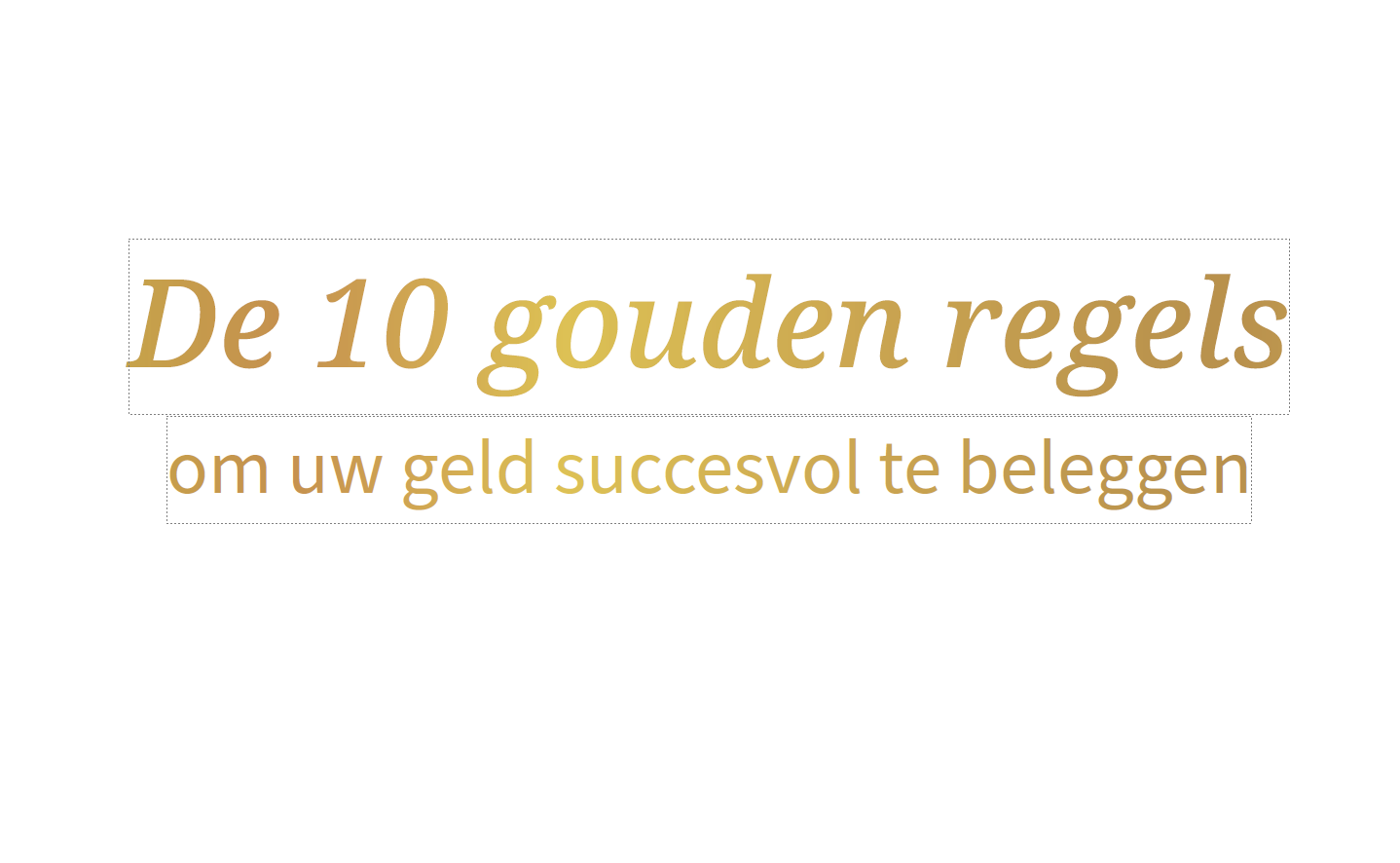 Onderzoek Truncus: 4 op 10 Belgen weten niet wat rendement betekent