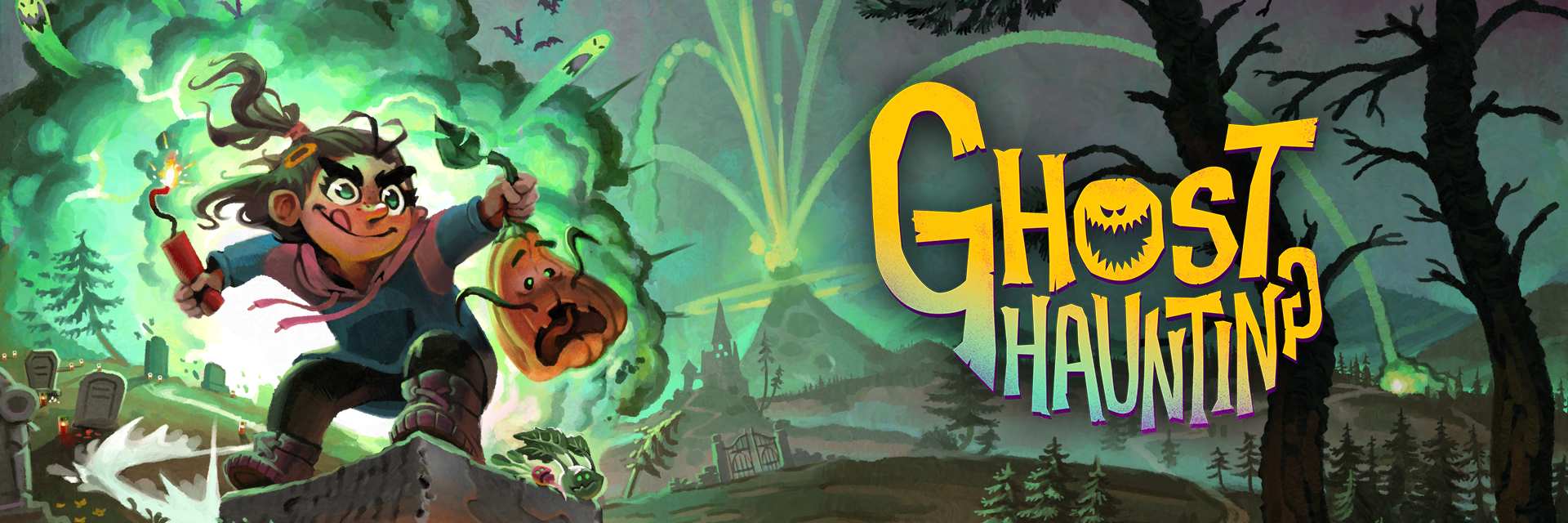 GHOST HAUNTING brings pixelated mischief, cheeky demons, and heartwarming chaos to the world of point & click adventures
