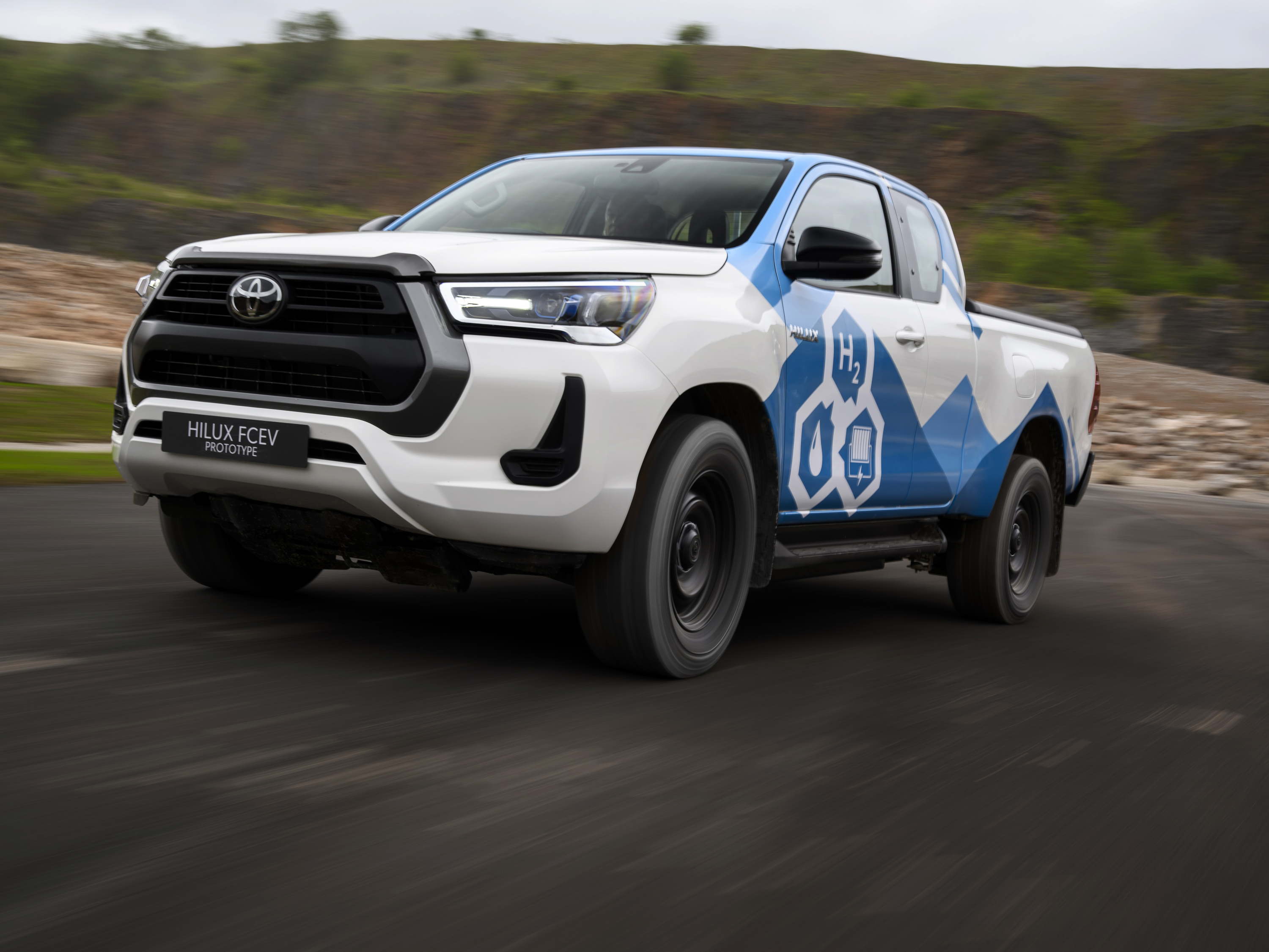 Le développement du Toyota Hilux à hydrogène passe à la phase suivante