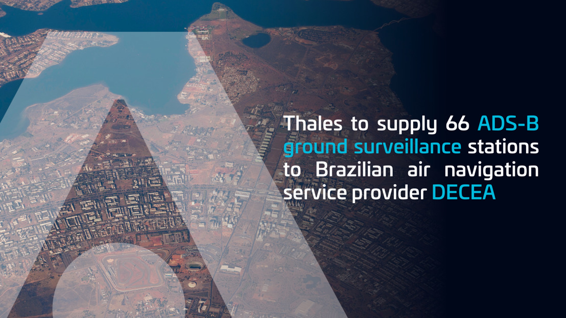 Thales va livrer 66 radars de surveillance au sol pour renforcer la sécurité des vols commerciaux au Brésil