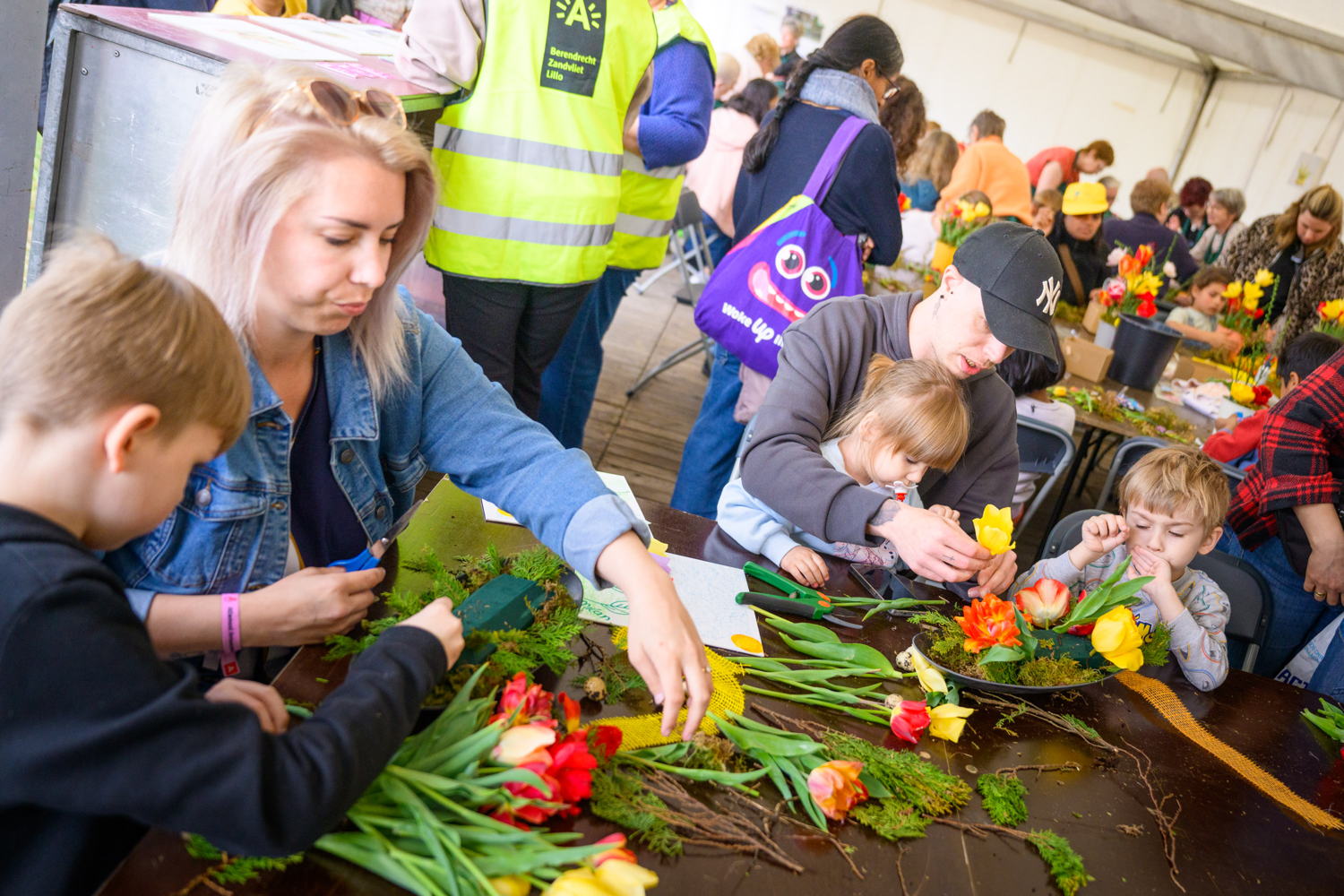 Tulpenpluk 2025, foto Wim Hadermann