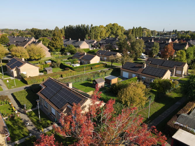 Aerial photo of Het Verzonken Kasteel © EnergyVision