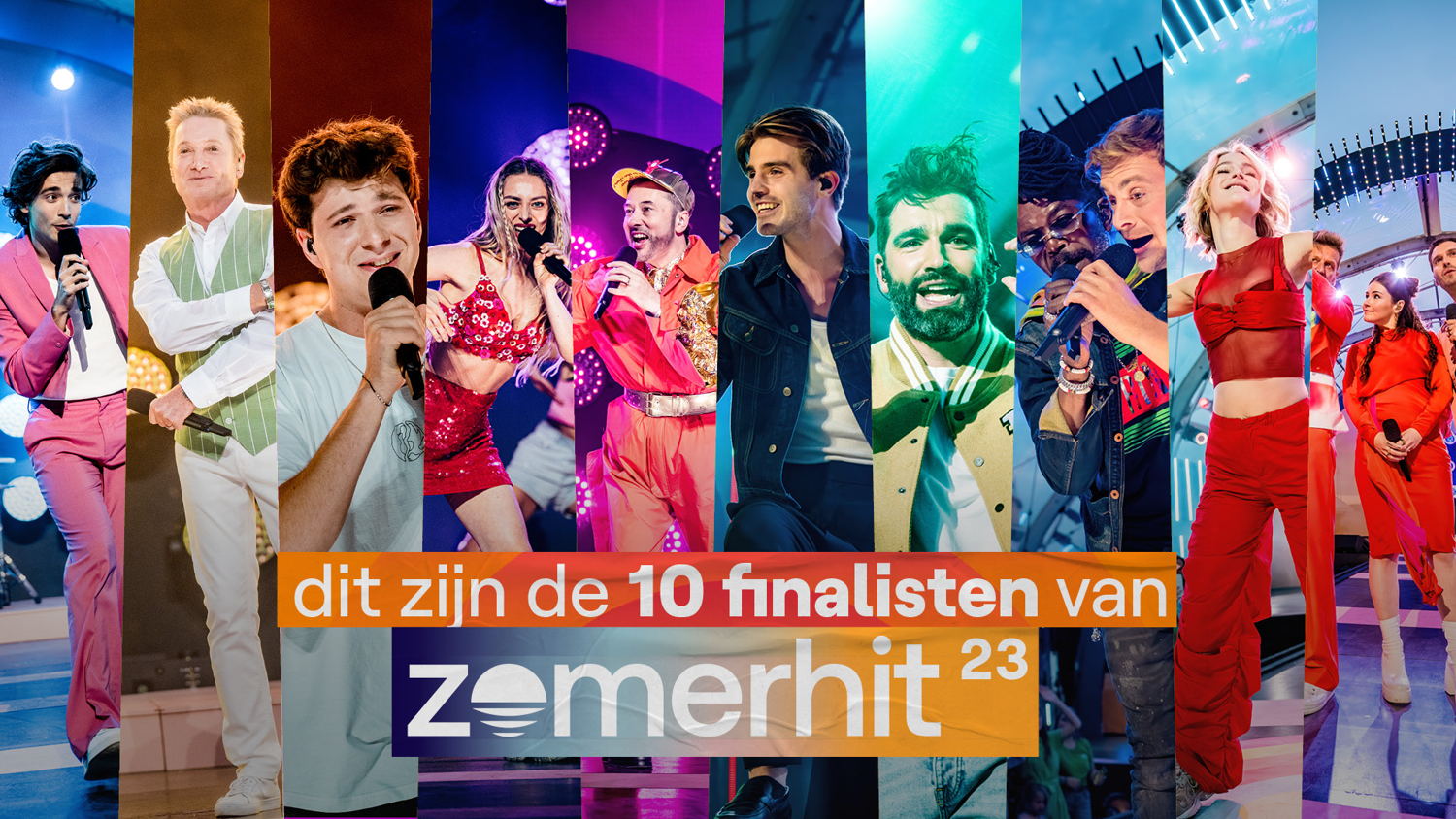 Zomerhit 2023, finalisten – © VRT