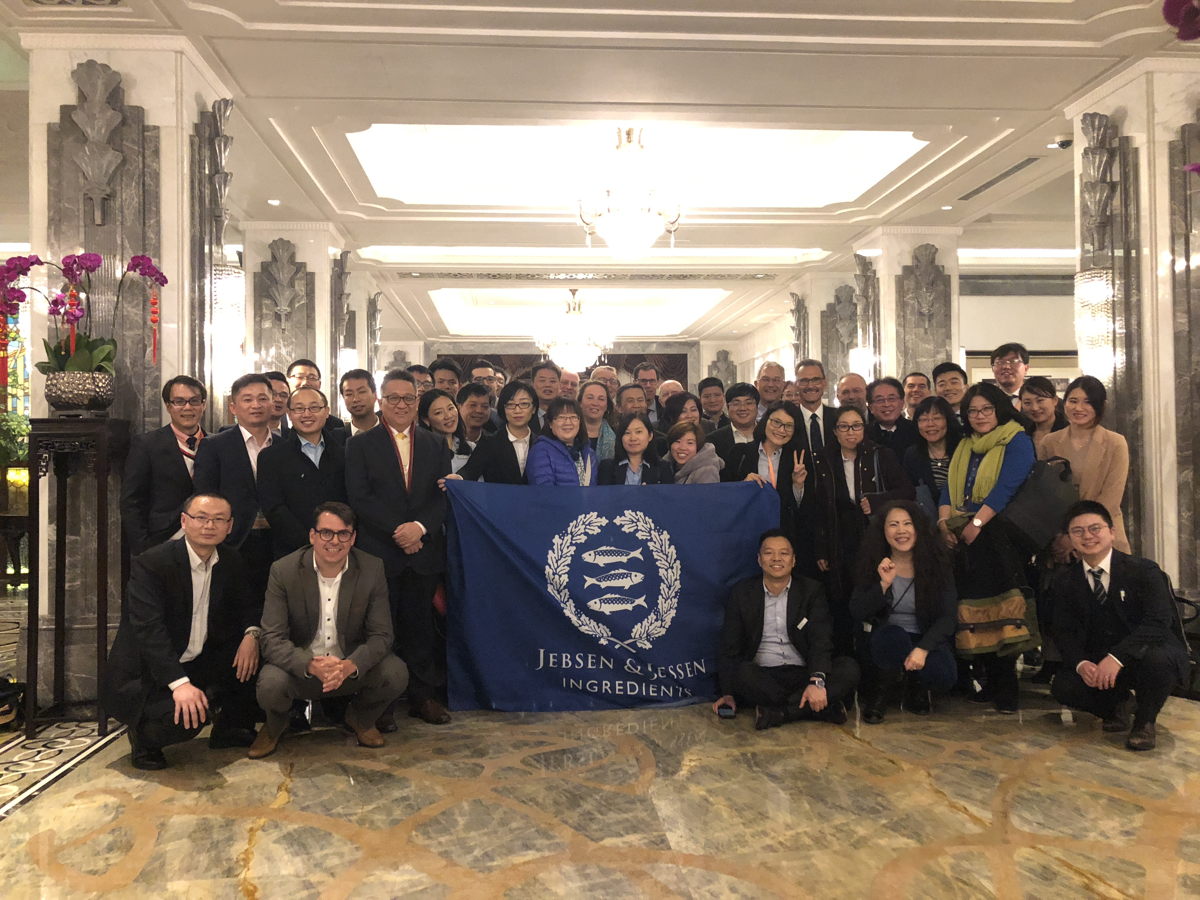 A team photo after hosting a successful Principal Reception Dinner on the back of the tradeshow. 