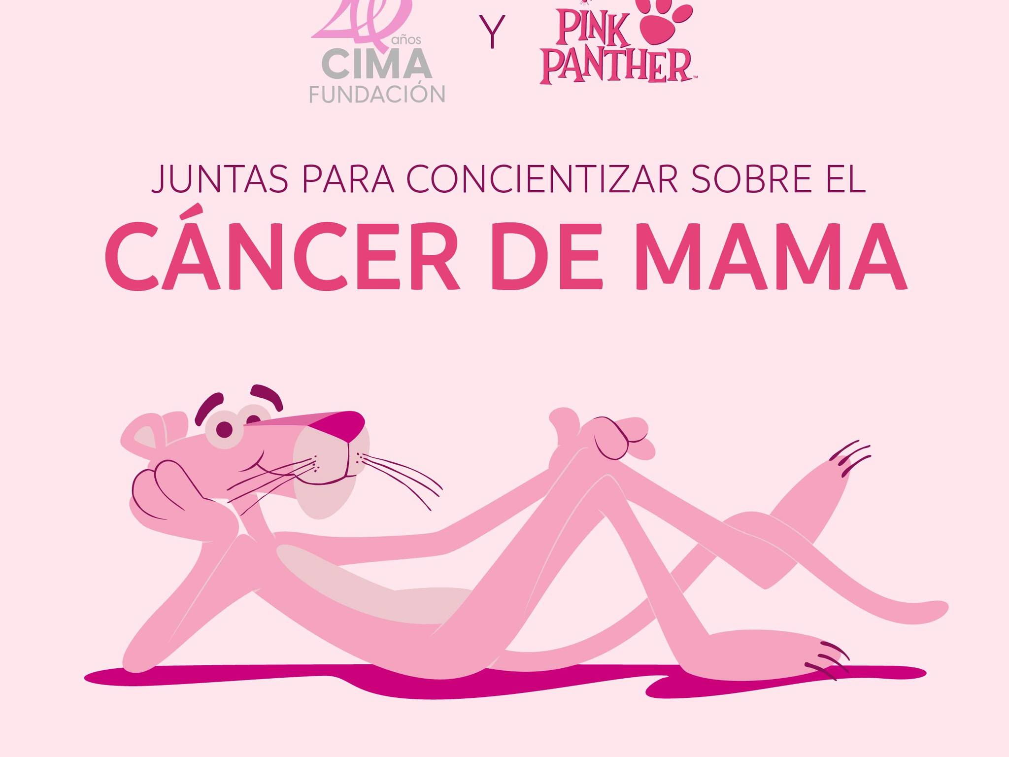 Amazon MGM Studios lanza por cuarta ocasión su campaña anual Pink Panther en conjunto a la Fundación CIMA