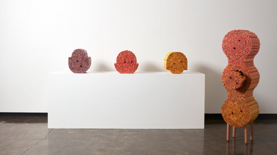 Installation view of Elliat Rich's Other Places series (2018). Photo by Sean Fennessy.