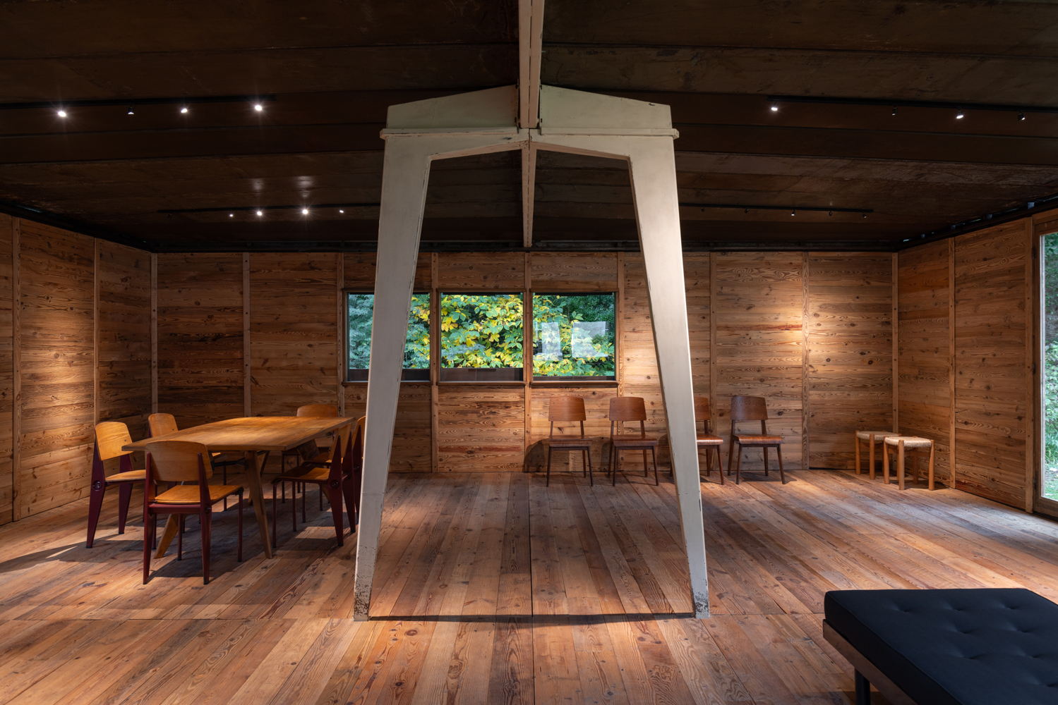 Carnac House by Jean Prouvé for Galerie Downtown-LAFFANOUR at Design Miami.Paris 2024 (Image credit - Ivan Erofeev)