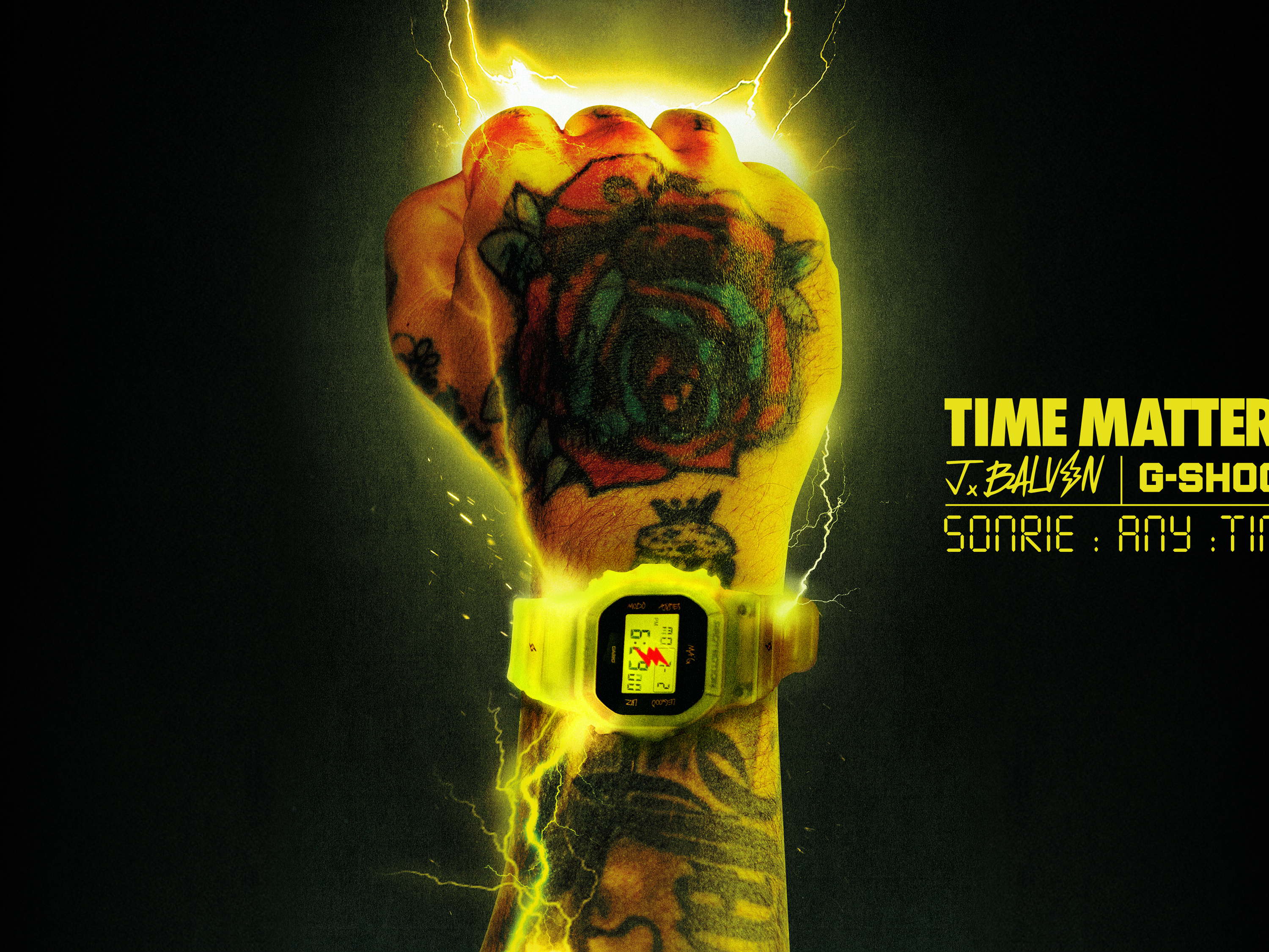 ​​G-SHOCK feat. J Balvin, una colaboración que electrifica el tiempo 