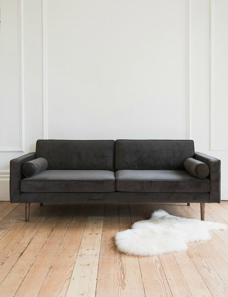 Nordic Three-Seater Velvet Sofa - Available in Three Colours
£1,595.00